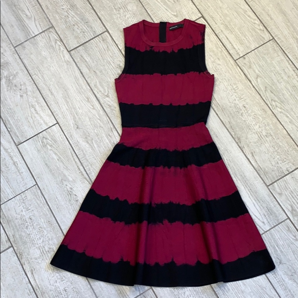 NWOT Karen Millen Tie Dye Fit & Flare Dress - Picture 3 of 8